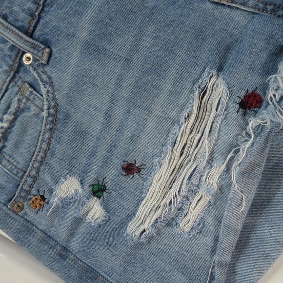 Lucky Brand Jean Shorts (Size 6/28) - Picture 6 of 9